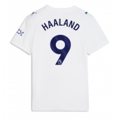 Billige Manchester City Erling Haaland #9 Tredje trøje Dame 2026-27 Kort ærmer