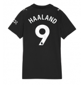 Billige Manchester City Erling Haaland #9 Udebanetrøje Dame 2025-26 Kort ærmer