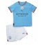 Billige Manchester City Hjemmebanetrøje Børn 2022-23 Kort ærmer (+ bukser)
