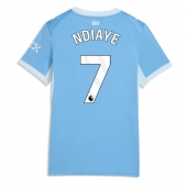 Billige Manchester City Iliman Ndiaye #7 Hjemmebanetrøje Dame 2026-27 Kort ærmer