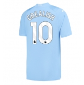 Billige Manchester City Jack Grealish #10 Hjemmebanetrøje 2023-24 Kort ærmer