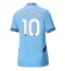 Billige Manchester City Jack Grealish #10 Hjemmebanetrøje Dame 2024-25 Kort ærmer