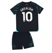 Billige Manchester City Jack Grealish #10 Tredje trøje Børn 2023-24 Kort ærmer (+ bukser)