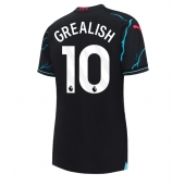 Billige Manchester City Jack Grealish #10 Tredje trøje Dame 2023-24 Kort ærmer