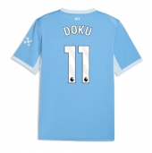 Billige Manchester City Jeremy Doku #11 Hjemmebanetrøje 2026-27 Kort ærmer