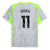 Billige Manchester City Jeremy Doku #11 Tredje trøje 2025-26 Kort ærmer