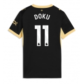 Billige Manchester City Jeremy Doku #11 Udebanetrøje Dame 2026-27 Kort ærmer