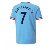Billige Manchester City Joao Cancelo #7 Hjemmebanetrøje 2022-23 Kort ærmer