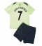 Billige Manchester City Joao Cancelo #7 Tredje trøje Børn 2022-23 Kort ærmer (+ bukser)