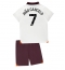 Billige Manchester City Joao Cancelo #7 Udebanetrøje Børn 2023-24 Kort ærmer (+ bukser)