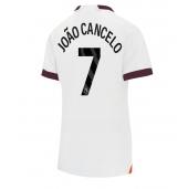 Billige Manchester City Joao Cancelo #7 Udebanetrøje Dame 2023-24 Kort ærmer