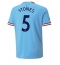 Billige Manchester City John Stones #5 Hjemmebanetrøje 2022-23 Kort ærmer