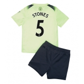 Billige Manchester City John Stones #5 Tredje trøje Børn 2022-23 Kort ærmer (+ bukser)