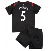 Billige Manchester City John Stones #5 Udebanetrøje Børn 2022-23 Kort ærmer (+ bukser)