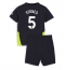 Billige Manchester City John Stones #5 Udebanetrøje Børn 2024-25 Kort ærmer (+ bukser)