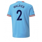 Billige Manchester City Kyle Walker #2 Hjemmebanetrøje 2022-23 Kort ærmer