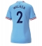 Billige Manchester City Kyle Walker #2 Hjemmebanetrøje Dame 2022-23 Kort ærmer