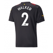 Billige Manchester City Kyle Walker #2 Udebanetrøje 2022-23 Kort ærmer