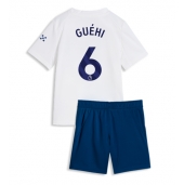 Billige Manchester City Marc Guehi #6 Tredje trøje Børn 2026-27 Kort ærmer (+ bukser)