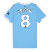 Billige Manchester City Mateo Kovacic #8 Hjemmebanetrøje Dame 2025-26 Kort ærmer