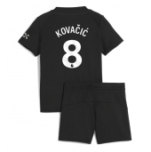 Billige Manchester City Mateo Kovacic #8 Udebanetrøje Børn 2025-26 Kort ærmer (+ bukser)