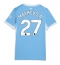 Billige Manchester City Matheus Nunes #27 Hjemmebanetrøje Dame 2026-27 Kort ærmer