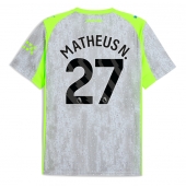 Billige Manchester City Matheus Nunes #27 Tredje trøje 2025-26 Kort ærmer