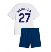 Billige Manchester City Matheus Nunes #27 Tredje trøje Børn 2026-27 Kort ærmer (+ bukser)