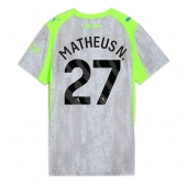 Billige Manchester City Matheus Nunes #27 Tredje trøje Dame 2025-26 Kort ærmer