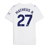 Billige Manchester City Matheus Nunes #27 Tredje trøje Dame 2026-27 Kort ærmer