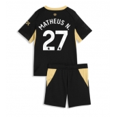 Billige Manchester City Matheus Nunes #27 Udebanetrøje Børn 2026-27 Kort ærmer (+ bukser)