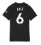 Billige Manchester City Nathan Ake #6 Udebanetrøje Dame 2025-26 Kort ærmer