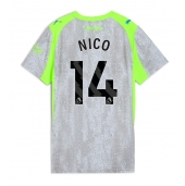 Billige Manchester City Nico Gonzalez #14 Tredje trøje Dame 2025-26 Kort ærmer