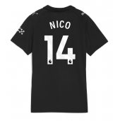 Billige Manchester City Nico Gonzalez #14 Udebanetrøje Dame 2025-26 Kort ærmer