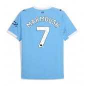 Billige Manchester City Omar Marmoush #7 Hjemmebanetrøje 2025-26 Kort ærmer