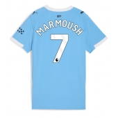 Billige Manchester City Omar Marmoush #7 Hjemmebanetrøje Dame 2025-26 Kort ærmer