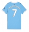 Billige Manchester City Omar Marmoush #7 Hjemmebanetrøje Dame 2025-26 Kort ærmer
