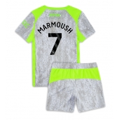 Billige Manchester City Omar Marmoush #7 Tredje trøje Børn 2025-26 Kort ærmer (+ bukser)