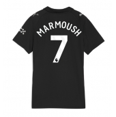 Billige Manchester City Omar Marmoush #7 Udebanetrøje Dame 2025-26 Kort ærmer