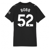 Billige Manchester City Oscar Bobb #52 Udebanetrøje Dame 2025-26 Kort ærmer