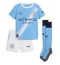 Billige Manchester City Phil Foden #47 Hjemmebanetrøje Børn 2025-26 Kort ærmer (+ bukser)