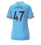 Billige Manchester City Phil Foden #47 Hjemmebanetrøje Dame 2022-23 Kort ærmer