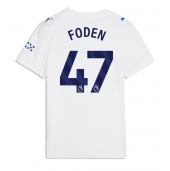 Billige Manchester City Phil Foden #47 Tredje trøje Dame 2026-27 Kort ærmer