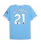 Billige Manchester City Rayan Ait-Nouri #21 Hjemmebanetrøje 2025-26 Kort ærmer