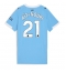 Billige Manchester City Rayan Ait-Nouri #21 Hjemmebanetrøje Dame 2025-26 Kort ærmer