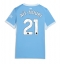 Billige Manchester City Rayan Ait-Nouri #21 Hjemmebanetrøje Dame 2026-27 Kort ærmer
