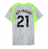 Billige Manchester City Rayan Ait-Nouri #21 Tredje trøje Dame 2025-26 Kort ærmer