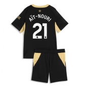 Billige Manchester City Rayan Ait-Nouri #21 Udebanetrøje Børn 2026-27 Kort ærmer (+ bukser)