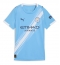 Billige Manchester City Rayan Cherki #10 Hjemmebanetrøje Dame 2025-26 Kort ærmer