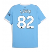 Billige Manchester City Rico Lewis #82 Hjemmebanetrøje 2025-26 Kort ærmer
